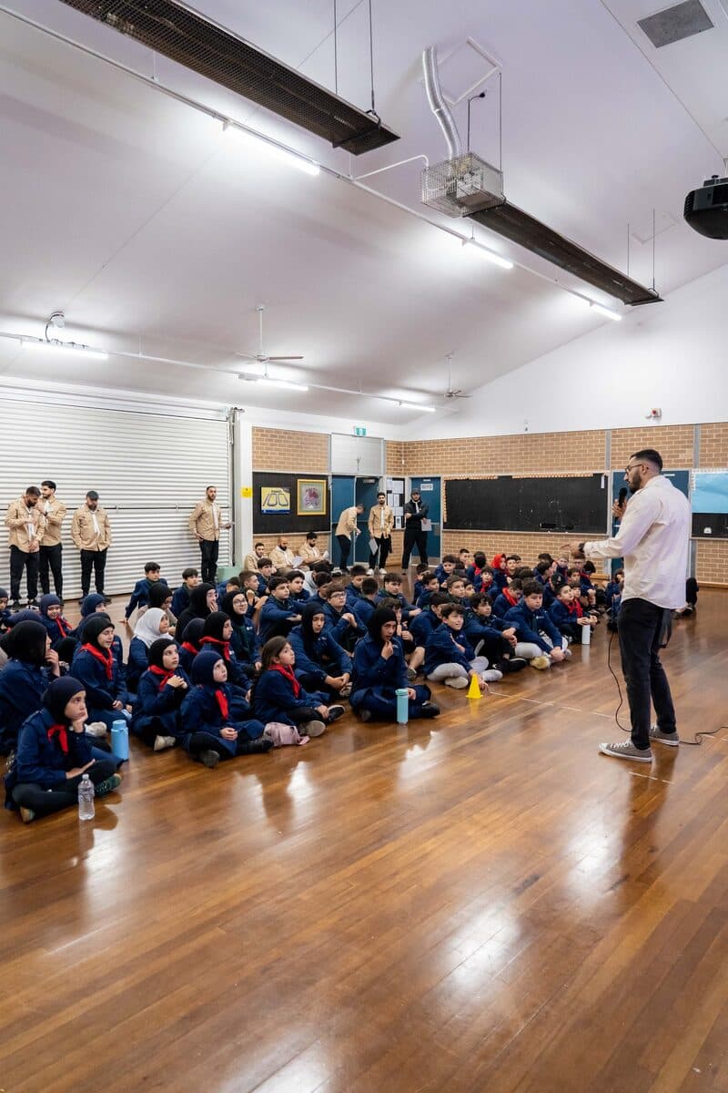 MSA Youth group teamwork